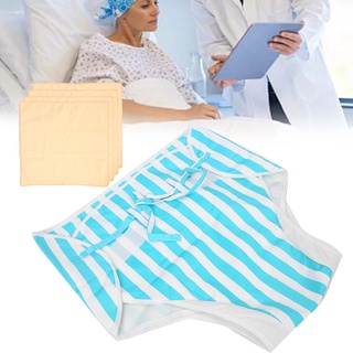 [Hot Sale] 10Pcs Disposable Adult Diaper Breathable Skin‑Friendly Elderly Patient Diapers L