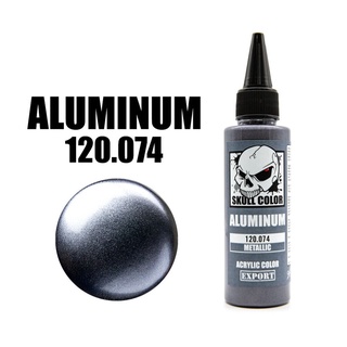 SKULL COLOR 60 ml. METALLIC Aluminum 074