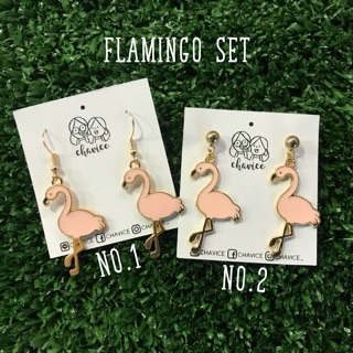 Earrings :: Flamingo Set