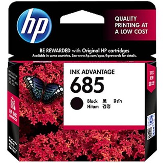 HP 685 Black Ink Advantage Cartridge (CZ121AA)