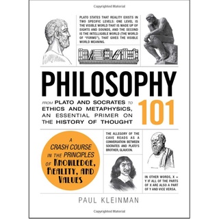 Philosophy 101 : From Plato and Socrates to Ethics and Metaphysics Hardback Adams 101 English