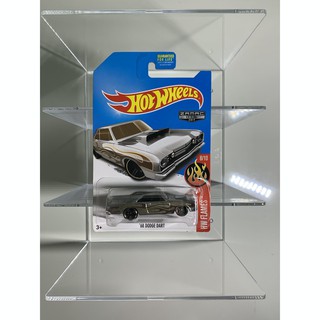 Hot wheels 68 DODGE DART in Grey HW FLAMES (ZAMAC 2017) แพคอเมริกา