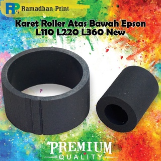 ลูกกลิ้งยาง ตัวล่าง สําหรับเครื่องพิมพ์ Epson L110 L120 L130 L210 L220 L300 L310 L350 L360 L550 565