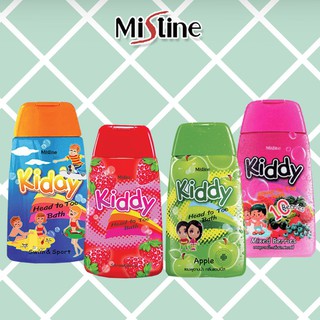 มิสทิน แชมพูอาบน้ำ คิดดี้ Mistine kiddy head to toe bath 200 ml.