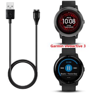 สายเคเบิลข้อมูลการชาร์จ USB สำหรับ Garmin Vivoactive 3 Music/Trainer/Element