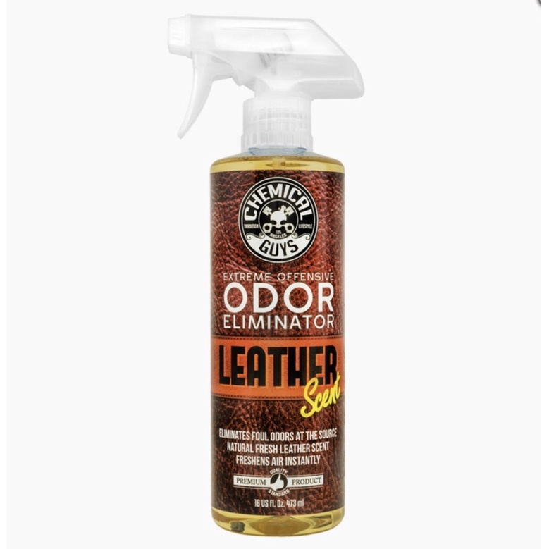 CHEMICAL GUYS น้ำหอม -  ODOR ELIMINATOR & AIR FRESHENER LEATHER SCENT