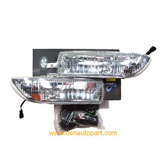 ไฟตัดหมอก ตัดหมอก spotlight สปอร์ตไลท์ โตโยต้า วีออส toyota vios 2003- 200503- 05 เก่า ตัวแรก/อัลติส altis 01-03