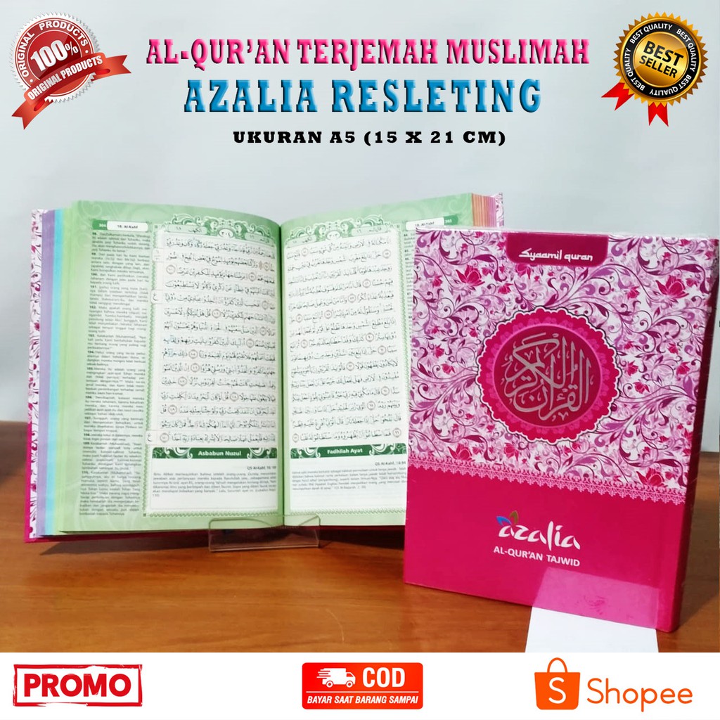EDITION - QURAN ผู้หญิง, TRANSLATED QURAN, MUSLIM QURAN, RAINBOW QURAN, ZIPPERED QURAN
