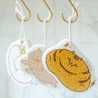 COMELY แปรงฟองน้ำล้างจานในห้องครัว ฟองน้ำอัด ทำความสะอาดสิ่งประดิษฐ์ล้างจาน SB7026