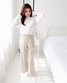 Blooming Holiday long FLARE pants