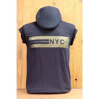 เสื้อยืดผู้ชายSupertees ลายNYCคาดอก