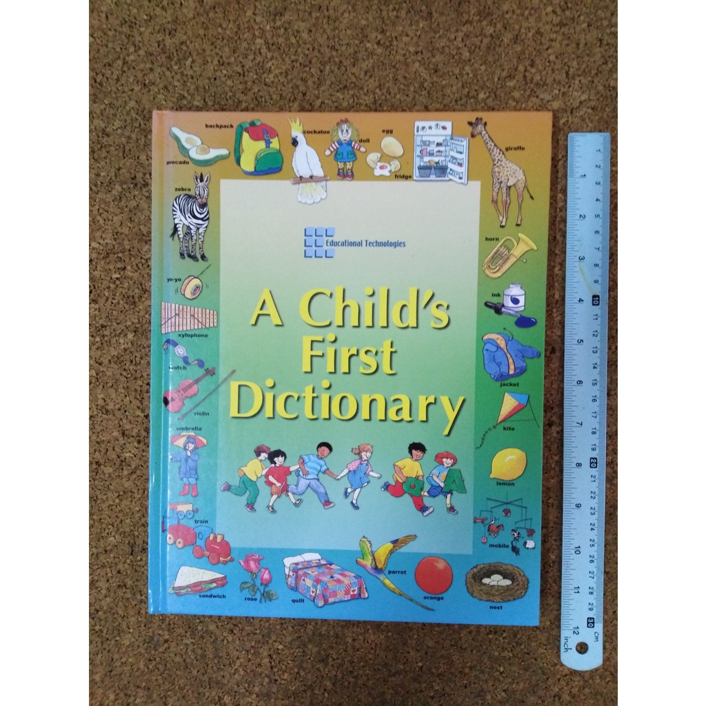 หนังสือ A Child’s First Dictionary (Hardcover) by Educational Technologies