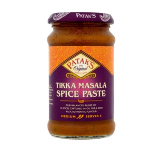 ปาท่องโก๋น้ำพริกเผามาซาล่า 283 กรัม/Pataks Tikka Masala Curry Paste 283g