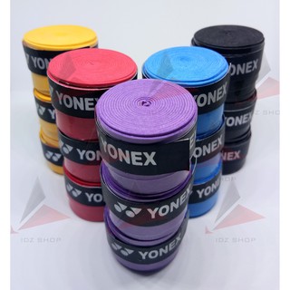 ถูกที่สุด Yonex 🇯🇵 กริปพันด้าม เนื้อหนึบ ที่พันด้าม ไม้แบด ไม้เทนนิส เนื้อหนึบ Badminton Tennis Overgrip (แบบบาง)