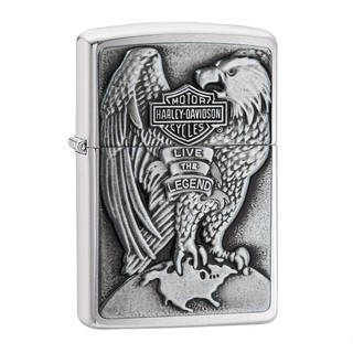 Zippo ไฟแช็กรุ่น 200HDH231 Harley Davidson Eagle ของแท้ รับประกันตลอดชีวิต นำเข้าและจำหน่ายโดยตัวแทนจำหน่าย