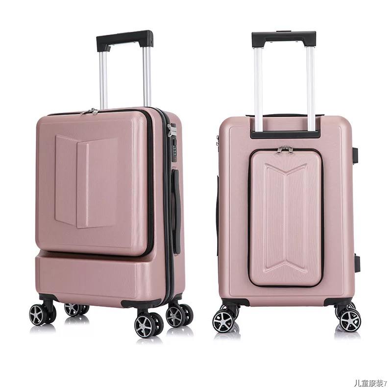 ☑Creative New Travel Suitcase rolling Luggage wheel Trolley Case women fashion Box men Valise with laptop bag 20'' carry