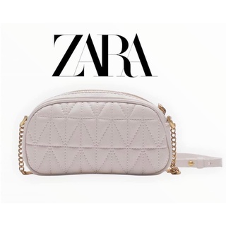 Zara แท้ กระเป๋าสะพายข้าง สายโซ่%