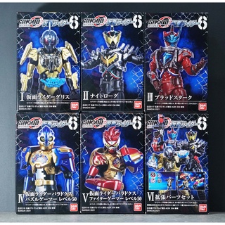 Bandai Shodo O Outsider 6 มดแดง Masked Rider Kamen Rider Shodo-O Build Ex-Aid Paradox Grease Rogue Stark