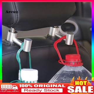 ARE_Aluminum Alloy Car Vehicle Seat Back Headrest Mount Hook Bag Hanger Organizer