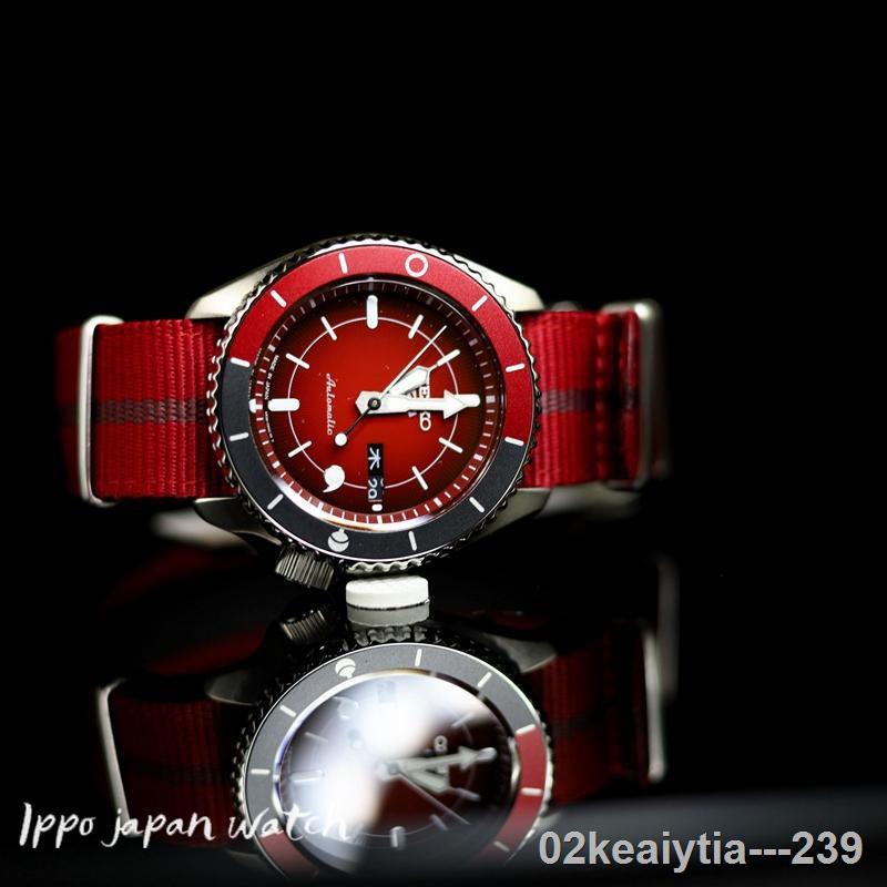 กล่องนาฬิกา นาฬิกาข้อมือ Casio อุปกรณ์เสริมสำหรับนาฬิกา◑◑Seiko naruto limited edition นาฬิกาข้อมือลําลองสําหรับผู้ชาย
