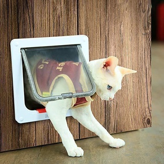 MG-072 ประตูแมว สุนัข หมา Pet Door กันแอร์ออก พร้อมส่ง🐱😜🐶🐻