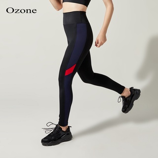 OZONE LEGGING กางเกงขายาว เลกกิ้ง สำหรับออกกำลังกาย สีดำ รุ่น WP5013 เสื้อกีฬาหญิง