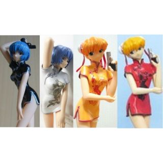 (แท้/มือ2) SEGA Shin Seiki Evangelion - REI AYANAMI &amp; SORYU ASUKA LANGLEY - 1/6 - China Dress​ อีวาน​ อาสึกะ​ เรย์