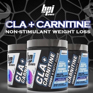 ✨BPI CLA+CARNITINE (50 servings)แฟตเบิร์นสูตรไม่มีคาเฟอีน