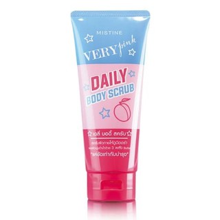 มิสทิน เวรี่ พิ้งค์ เดลี่ บอดี้ สครับ 200 กรัม MISTINE VERY PINK DAILY BODY SCRUB 200g.