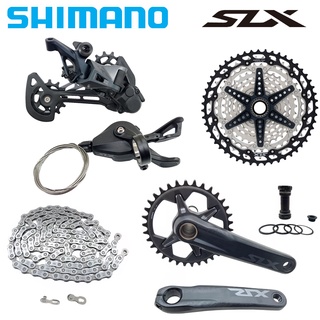 Shimano Deore SLX M7100 ตีนผีหลัง 1X12S 12 ความเร็ว CS 51T CN 124L FC M7100 170 มม. 34T สําหรับจักรยานเสือภูเขา