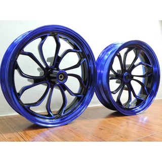 ล้อแม็ก(Racing HL) N MAX(2020)ขอบ-13  สีน้ำเงิน รหัสสินค้า 043562