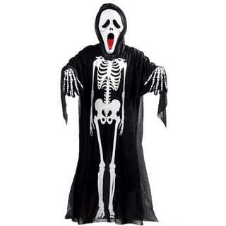 7C123 ชุดเด็ก ผีสครีม หวีดสยอง Scream Ghost Costumes