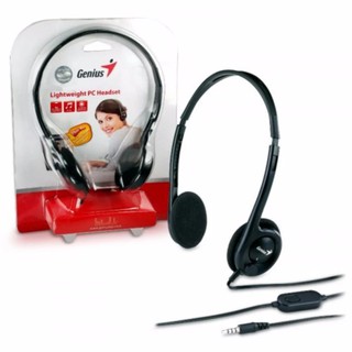 Genius HS-200C Single Jack Headset for PC/Notebook(Black)  #876