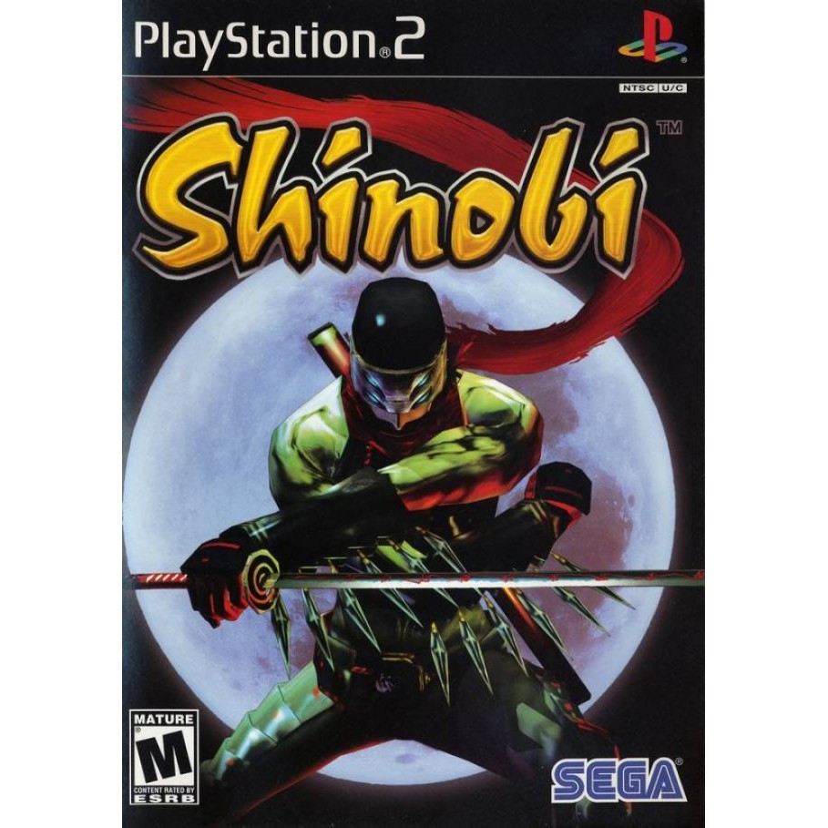 แผ่นเกมส์ PS2 Shinobi