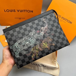 💥LV กระเป๋า​คลัทช์ หนังแท้💯% งานOriginal Fullboxset​💥