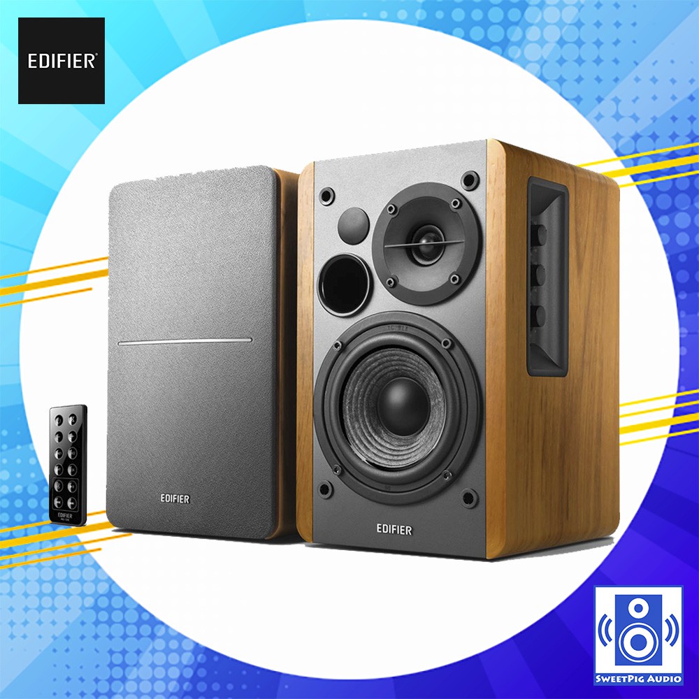 ลำโพง Edifier R1280DB Bluetooth Speaker Brown