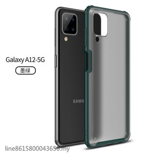 เคสโทรศัพท์ซิลิโคนนุ่ม Tpu ป้องกันรอยสําหรับ Samsung Galaxy A12 5 G Samsung A12