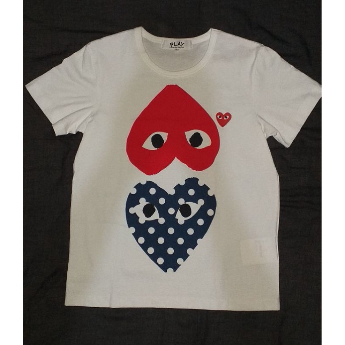 Playcdg Comme des Garcons เสื้อยืดมือสอง