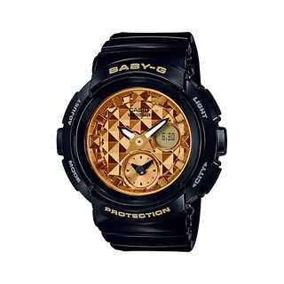 CASIO BABY-G รุ่น BGA-195M-1ADR สีดำ ทอง รับประกันศูนย์ CMG