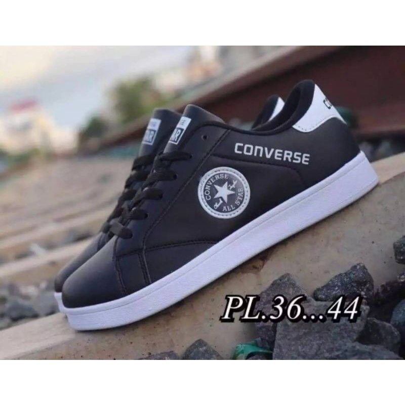 รองเท้า​ผ้าใบ​ ⭐converse​⭐ คอนเวิส​ หนัง​ มีหลายแบบ​ สินค้าพร้อม​ส่ง​