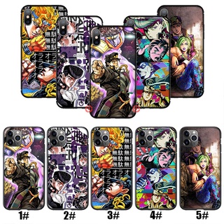 เคสโทรศัพท์มือถือ ลาย JoJos Bizarre Adventure สําหรับ iPhone SE XR 5 5s 6 6s 7 8 Plus 11 Pro Max EE35