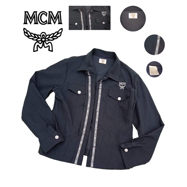 เสื้อ MCM แท้ - Size : L - (มือสอง)