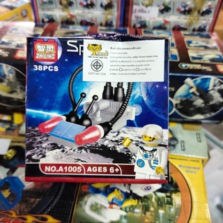 เลโก้ Lego Space Series ของเล่น ฝึกทักษะ สมาธิ จินตนาการ ต่อง่าย มีคู่มือให้