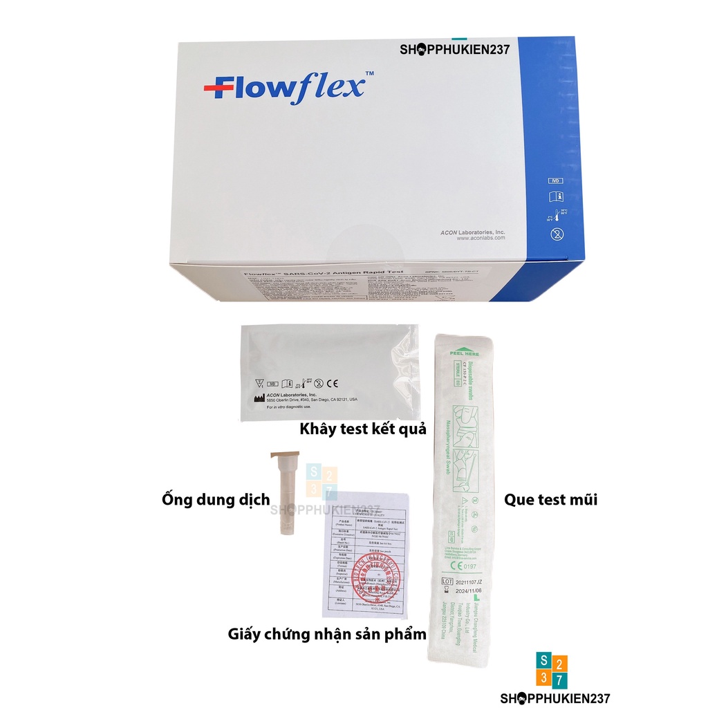 Flowflex Antigen Rapid Test Rapid Anti-Principle - การทดสอบจมูก