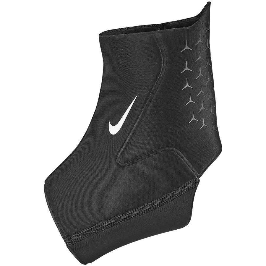 Nike ไนกี้ แองเกิ้ล ผ้ารัดข้อเท้า สีดำ Ankle Pro Sleeve N.100.0677.010 BK (690)