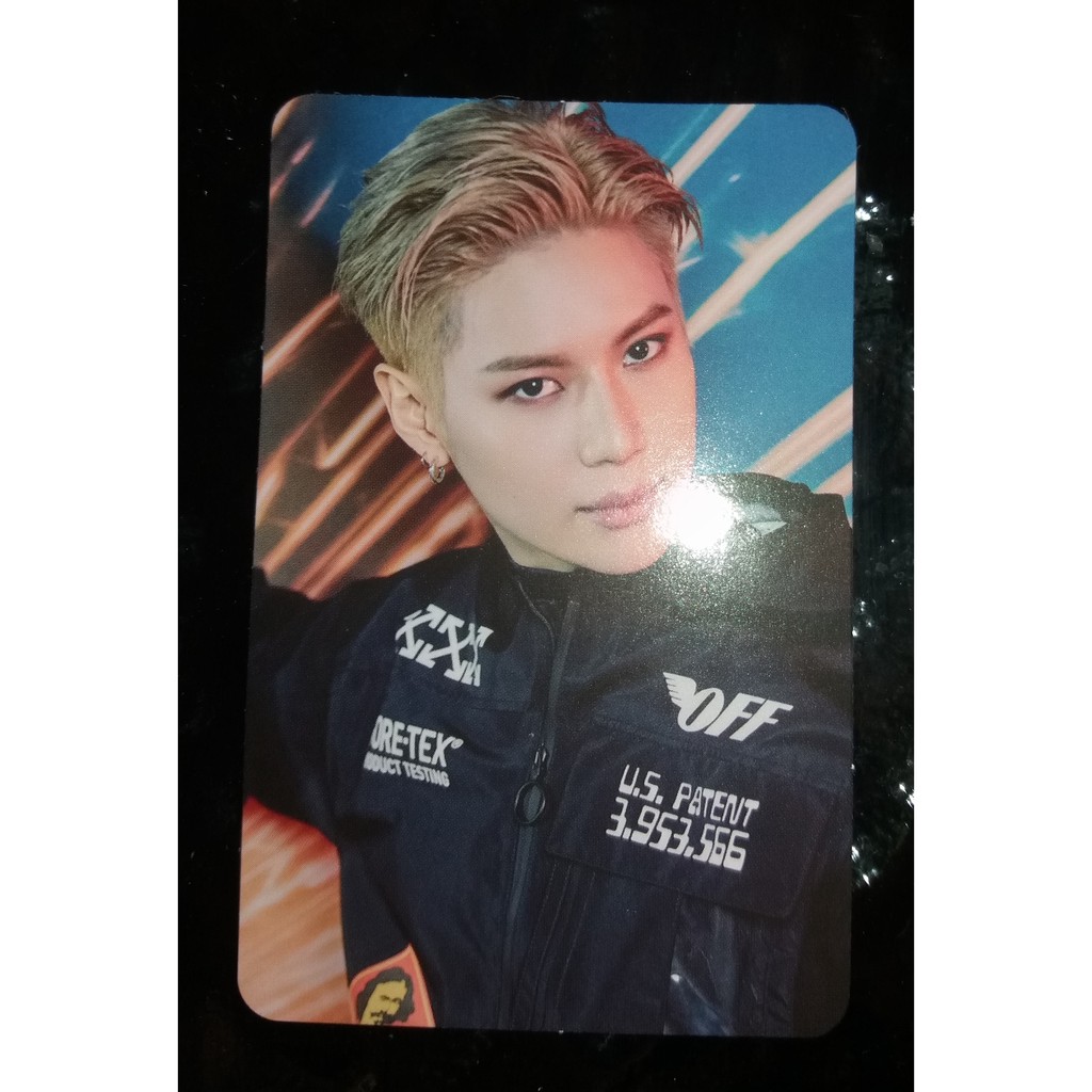 Photocard Taemin superm Mini โบรชัวร์ + สติ๊กเกอร์พีซี