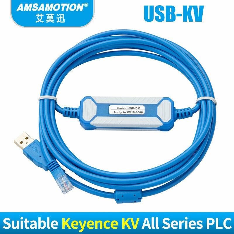 USB-KV เหมาะสําหรับ Keyence KV all Series สายการเขียนโปรแกรม PC-KV Download Cable