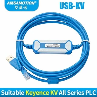 USB-KV เหมาะสําหรับ Keyence KV all Series สายการเขียนโปรแกรม PC-KV Download Cable