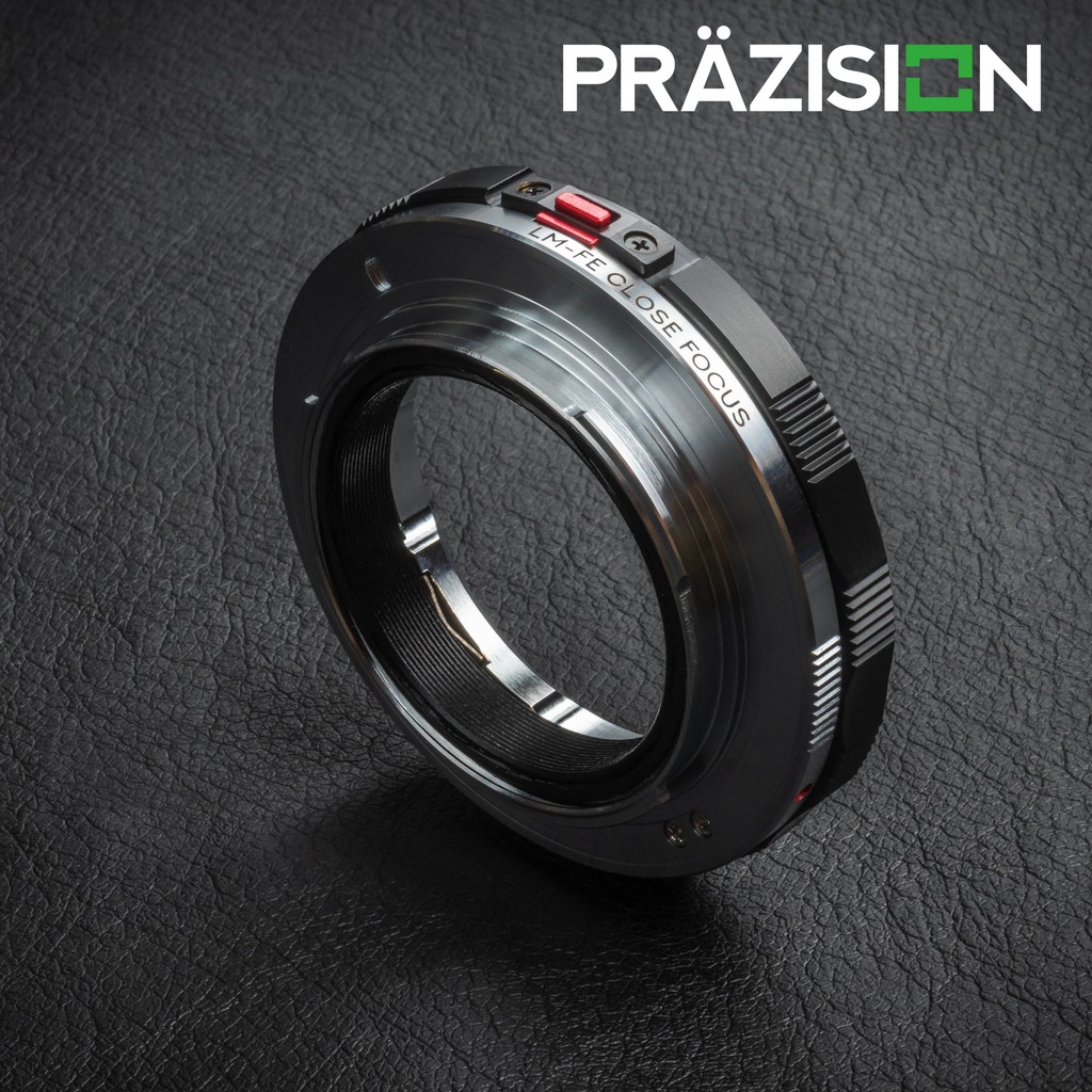 Leica M - Sony FE Close Focus เมาท์แปลงพรีเมี่ยม Prazision ( LM-E / FE / LM-NEX / ไลก้า โซนี่ Adapter )