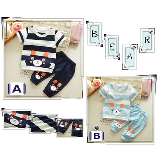 เสื้อผ้าเด็ก Bear ชุดเสื้อพร้อมกางเกง